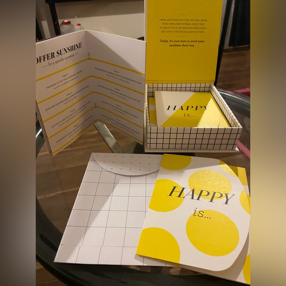 “Happy is…” Notecard/Letter Kit